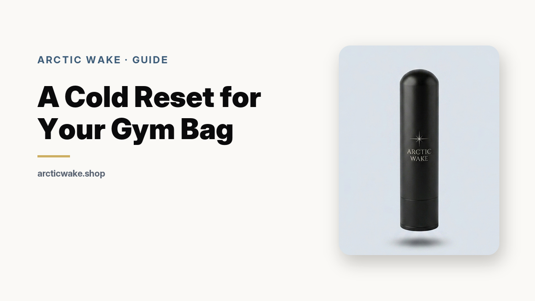 A cold reset for your gym bag, guide card