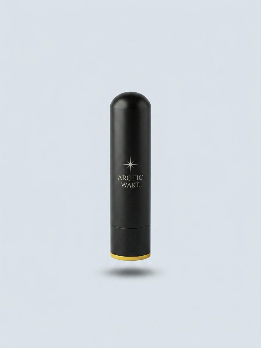 Arctic Wake Frosty Citrus cooling inhaler, studio photo